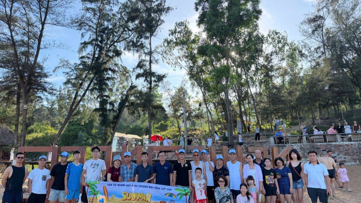 Chuyến Nghỉ Mát Nghi Sơn – Bến En 2026: Hành Trình Gắn Kết Của Đại Gia Đình Quang Huy & ABH
